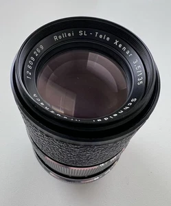 Rollei QBM 135mm f/3.5 Schneider-Kreuznach Tele-Xenar lens excellent+ SL 35 form - Picture 1 of 9