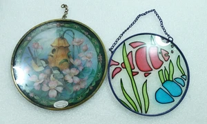 Enesco Suncatcher Bird House Dogwood Flores Y Sin Marca Con Peces Lote De 2 - Imagen 1 de 19