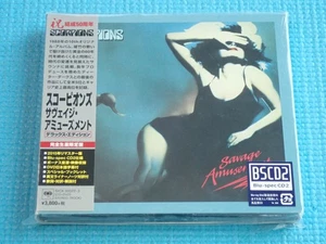 SCORPIONS Blu-spec CD+DVD Savage Amusument Deluxe 2015 Japan SICX-30022/3 OBI - Foto 1 di 2