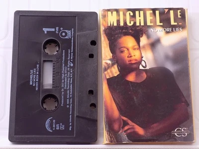 MICHEL'LE - NO MORE LIES (Cassette Single, 1989, Ruthless) - Image 1 of 2