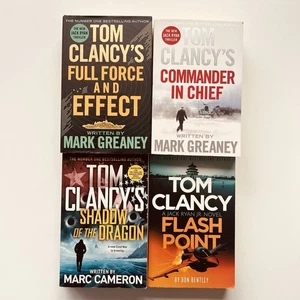Tom Clancy's Full Force, Shadow Of dragon And Flash Point 4xBook Bundle 1HB 3PB - Picture 1 of 24