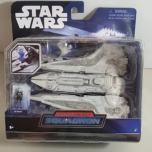Star Wars Micro Galaxy Squadron Serie 2 Bo-Katan's Gauntlet Fighter #0037 - Bild 1 von 3