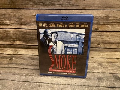 Smoke Blu-ray William Hurt Harvey Keitel Wayne Wang Paul Auster Kino Lorber 1995 - Imagem 1 de 4