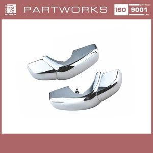 2x Stoßstangenhorn für PORSCHE 356 B/C Stoßfänger VORNE L+R - Picture 1 of 11