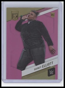 2023 Donruss Elite WWE #3 Quincy Elliott Pink - Picture 1 of 2
