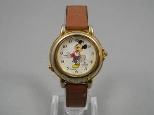 VTG Lorus Disney Mickey Mouse Watch Unisex 35mm Musical Dancing Hand New Battery - Picture 1 of 13