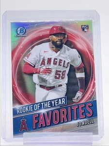 JO ADELL 2021 BOWMAN CHROME ROOKIE OF THE YEAR REFRACTOR B RC Q1303 - Picture 1 of 2