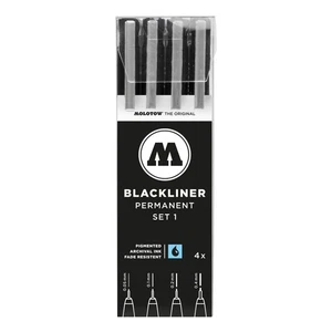 Molotow Blackliner - Set 1 (4 Markers) - Picture 1 of 8