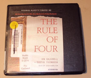 Audiobook~ THE RULE OF FOUR, IAN CALDWELL & DUSTIN THOMASON - Picture 1 of 1
