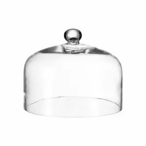 Leonardo Cupola Glocke mit Knopf Kuchenglocke Käseglocke Glas H22cm - Bild 1 von 1