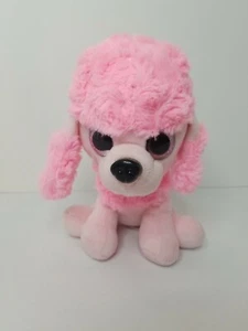 Tom's Toy International 8" Plush Pink Poodle Puppy Dog Stuffed Animal Toy - Picture 1 of 7