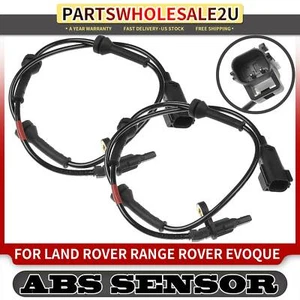 2pcs Rear LH & RH ABS Wheel Speed Sensor for Land Rover Range Rover Evoque 13-16 - Picture 1 of 8