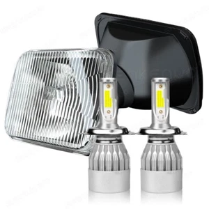 Nuevo/Par Faros LED DRL 5x7 7x6" para Ford F650 F750 F250/350/450 Super Duty - Imagen 1 de 22