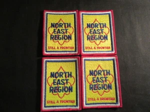 Lote de 4 parches rectangulares TH2 de la región noreste de 1970 - Imagen 1 de 1