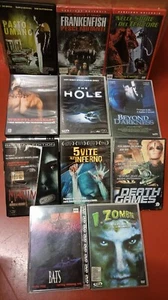  LOTTO 11 DVD HORROR FRANKENFISH I.ZOMBIE MARTIN PASTO UMANO HOLE DARKNESS M* - Imagen 1 de 4