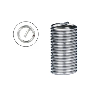 10St. Metrisch Gewindeeinsätze Gewindereparatur Edelstahl A2 V2A M2-M16 - Bild 1 von 8