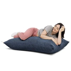 Jaxx Saxx 3.5 Foot Giant Décor Floor Pillow, Premium Chenille Cover, 1 Count ... - Picture 1 of 4