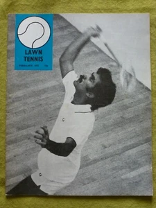 LAWN TENNIS / 1972 FEB / SPRINGBOKS BACK - ON PROBATION - IN DAVIS CUP - Bild 1 von 1