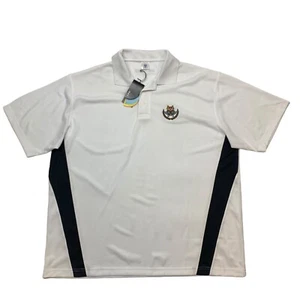 Singapore Air Force Polo Shirt Mens XXL 2XL White Short Sleeve Lightweight New - Picture 1 of 12