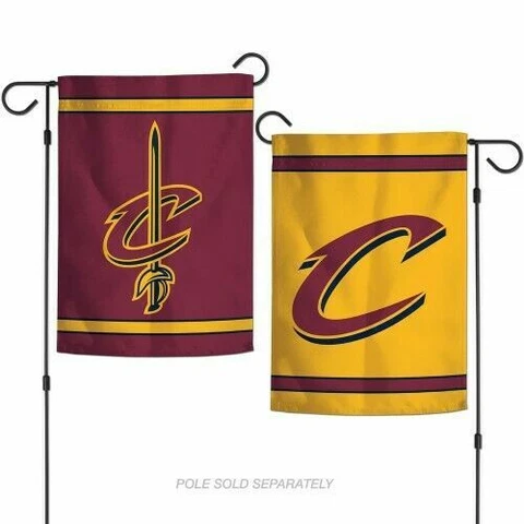 Cleveland Cavaliers 2 Sided 12.5" X 18" Garden Flag FREE SHIPPING Cover