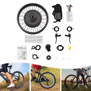20" 48V Electric Bicycle Conversion Kit E-Bike Rear Wheel Hub Motor Fat Tire 1kW - Picture 1 of 17