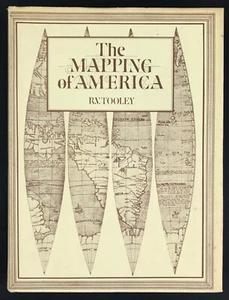 Mapping America by R. V. Tooley original collectors 1980 book - Imagen 1 de 3