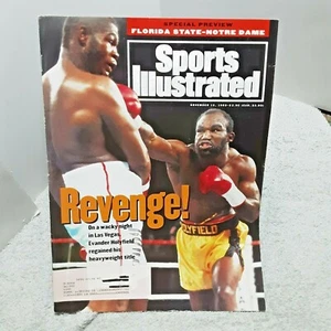 Sports Illustrated November 15 1993 Evander Holyfield magazine - Picture 1 of 1