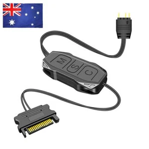 COOLMOON AR-1 AURA ARGB Mini Controller Cable 3 Pin to SATA for Fan Light Strip - Afbeelding 1 van 12