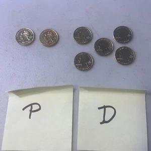 2002 GOLD PLATED STATE QUARTERS - Picture 1 of 11