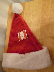 Lined Medium Plush Santa Hat for Adult - Picture 1 of 1