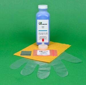 Cyan Toner Refill Kit with Chip for Toshiba e-STUDIO 205cp 220cp 12A9615