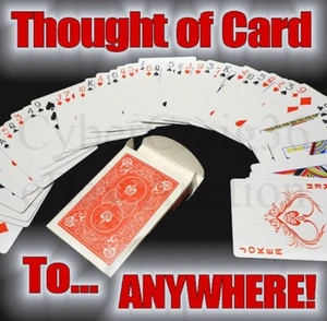 MIND FORCE DECK CARD VANISH TO WALLET POCKET DERREN BROWN MAGIC TRICK POWER PACK - Picture 1 of 2