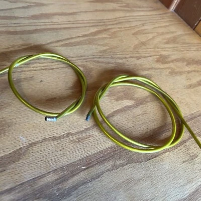 Dia Compe Gold Front & REAR Brake Cable Housing Set Org MTB Road BMX RARE Bike - Image 1 of 4