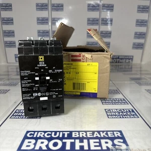Square D EJB34030 30 Amp 480/277 Vac 3-polig 65kA Leitungsschutzschalter (neu Open Box) - Bild 1 von 5