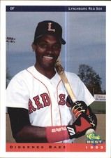 1993 Lynchburg Red Sox Classic/Best #1 Diogenes Baez