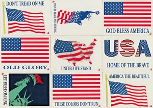 Enduring Freedom 2001 Topps Complete Sticker Set of 9 MS Base - Picture 1 of 1