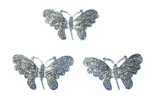 Cristal Butterfly Accessoires pour Bijoux Fabrication X 3 (N) - Photo 1/1