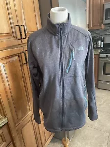 Herren The North Face Jacke grau Größe L Reißverschluss - Bild 1 von 8