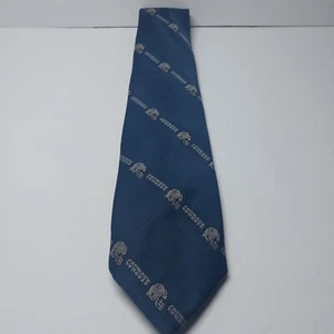 Vintage Dallas Cowboys Tie Made In USA NFL Football Blue Ralph Marlin Necktie - Picture 1 of 6