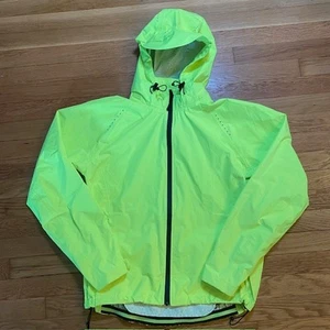 BIKEWA Size Large Windbreaker Waterproof Long Sleeve Cycling Reflective Jacket - Picture 1 of 12