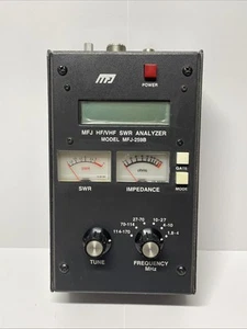MFJ-259B HF/VHF ANTENNA ANALYZER FREQUENCY COUNTER! - Zdjęcie 1 z 6