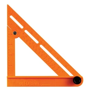 Swanson TOSB01 ABS Compuesto Naranja Plegable Cuadrado 10-1/4 L x 2-1/4 W in. - Imagen 1 de 1