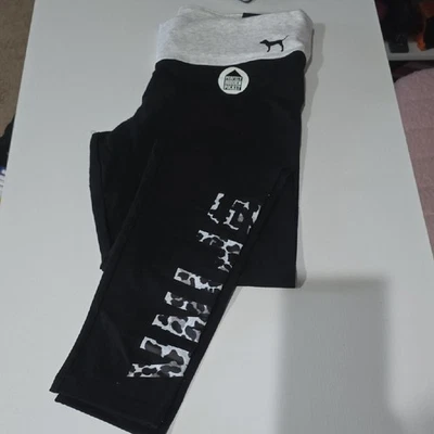 Vs PINK Cheetah Legging W. Hidden Pocket NWT Medium - Image 1 of 3