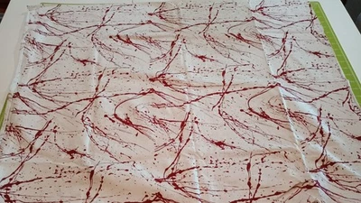 Spooky Blood Splatter印花针织面料  — 第 1/2 张图片