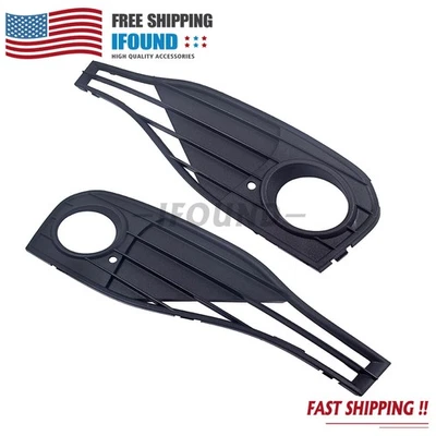 Set of 2 Front Bumper Fog Light Bezels For 2014-2020 BMW 428i 435i 430i 440i - Imagem 1 de 4