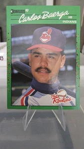 1990 Donruss The Rookies #19 Carlos Baerga - Picture 1 of 2