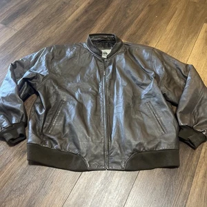 Burks Bay Lederjacke Braun Größe Xxl - Bild 1 von 5
