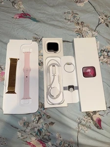 apple watch series 9 41mm gps (pink) - Picture 1 of 8