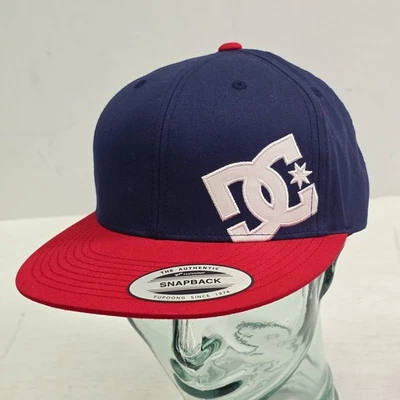 DC Shoe Co. Skateboarding USA Blue Authentic Snapback OSFM Hat Adjustable Cap  - Image 1 of 4
