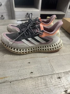 Size 8.5 - adidas 4DFWD 2 Grey Beam Orange W - Foto 1 di 5